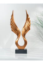 Dea'rt İstanbul-Bronz Soyut Kanat Obje-Biblo-2-Milagron.com