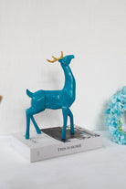 Dea'rt İstanbul-Kübik Geyik Turkuaz Biblo-Biblo-1-Milagron.com