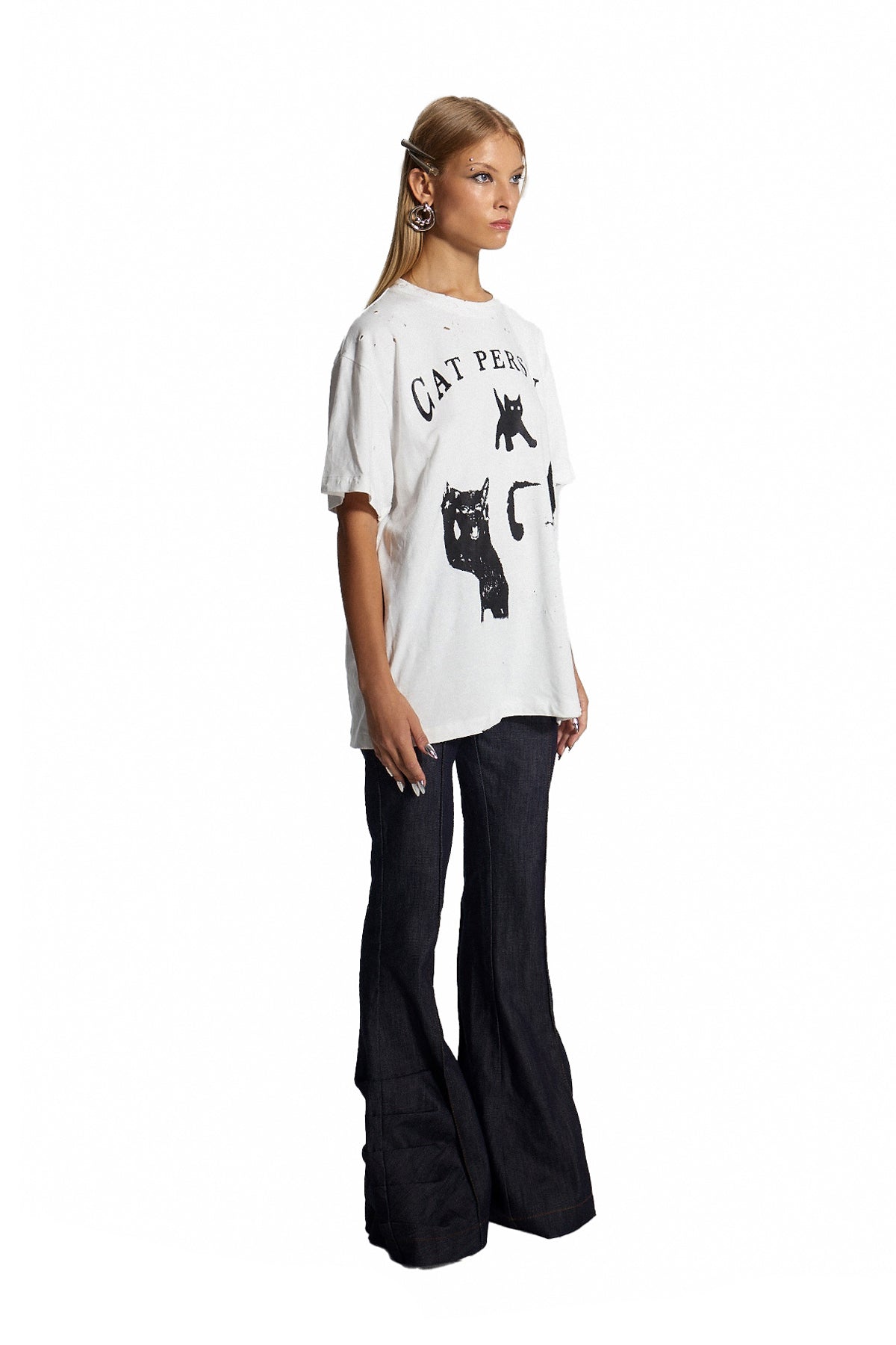 Cat Person Women'S T-Shirt