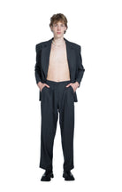 Death Is Easy-Charcoal Grey Tailored Men’s Trousers-Kumaş Pantolon-1-Milagron.com