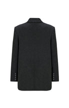 Death Is Easy-Charcoal Grey Women’s Blazer-Blazer Ceket-8-Milagron.com
