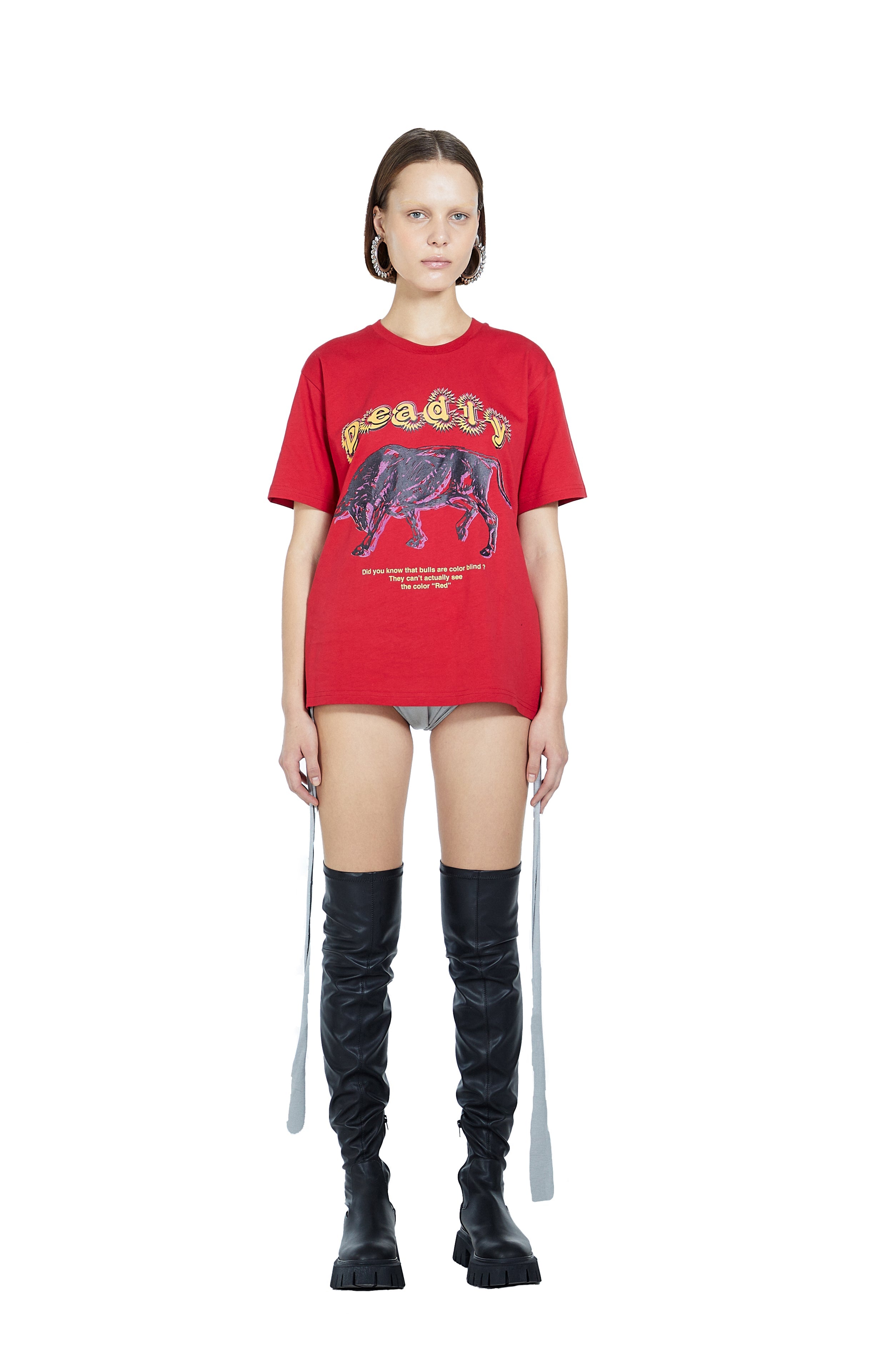 Death Is Easy-Deadly Bull Women’s T Shirt-T-Shirts-1-Milagron.com