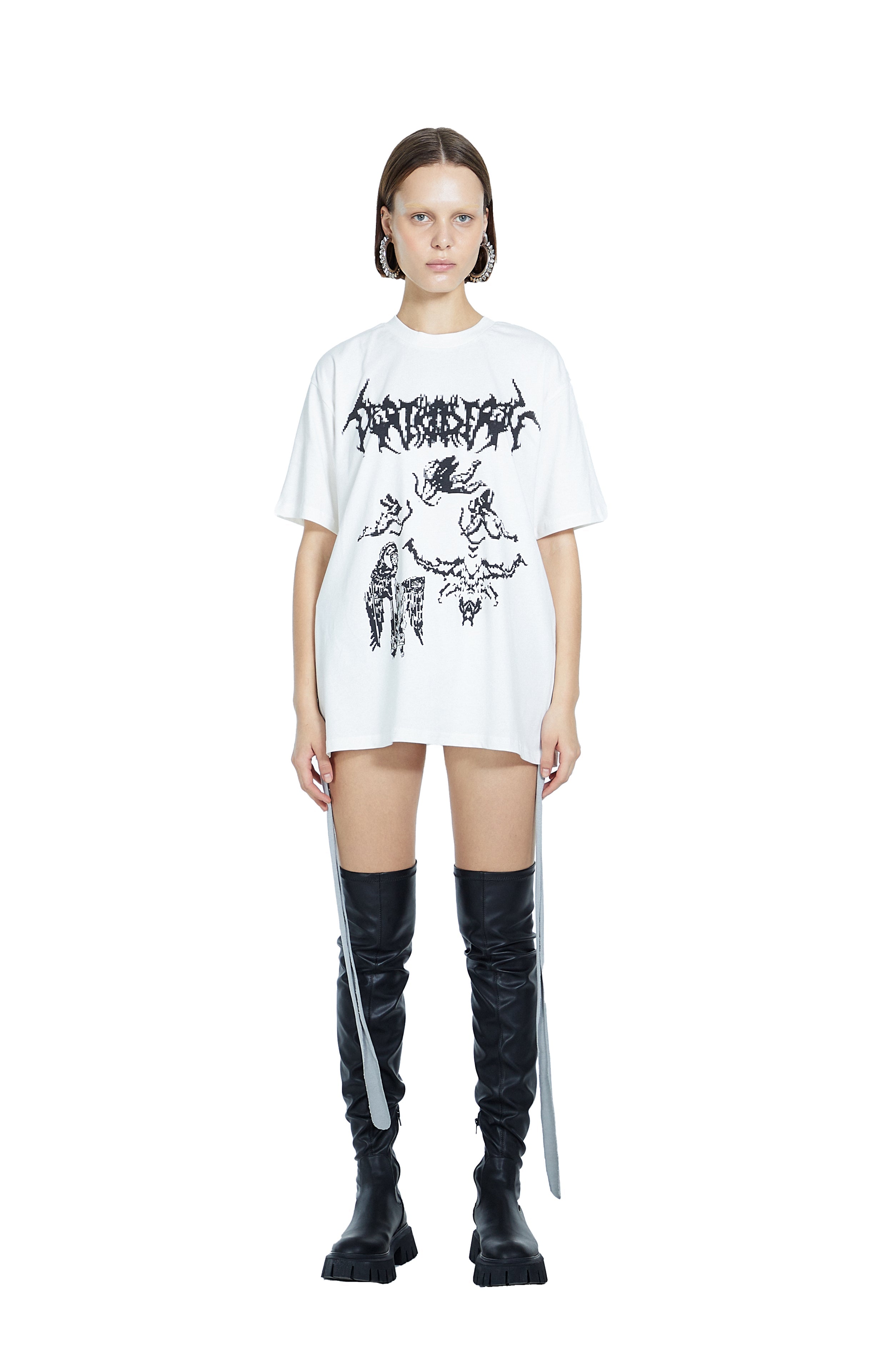 Death Is Easy-Graffiti Women’s T Shirt-T-Shirts-1-Milagron.com