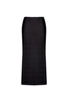 Death Is Easy-Lace Slit Skirt-Etek-3-Milagron.com