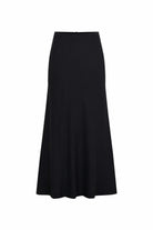Death Is Easy-Linen Bias Cut Long Skirt-Etek-3-Milagron.com