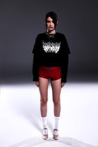 Death Is Easy-Logo Long Sleeve T Shirt-T-Shirts-1-Milagron.com