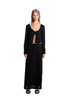 Death Is Easy-Long Sleeve Lace Top-Top-1-Milagron.com