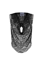 Death Is Easy-Noir Lace Deep V Neck Top-Top-4-Milagron.com