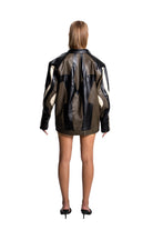 Death Is Easy-Puzzle Leather Jacket-Deri Mont-3-Milagron.com