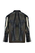 Death Is Easy-Puzzle Leather Jacket-Deri Mont-5-Milagron.com