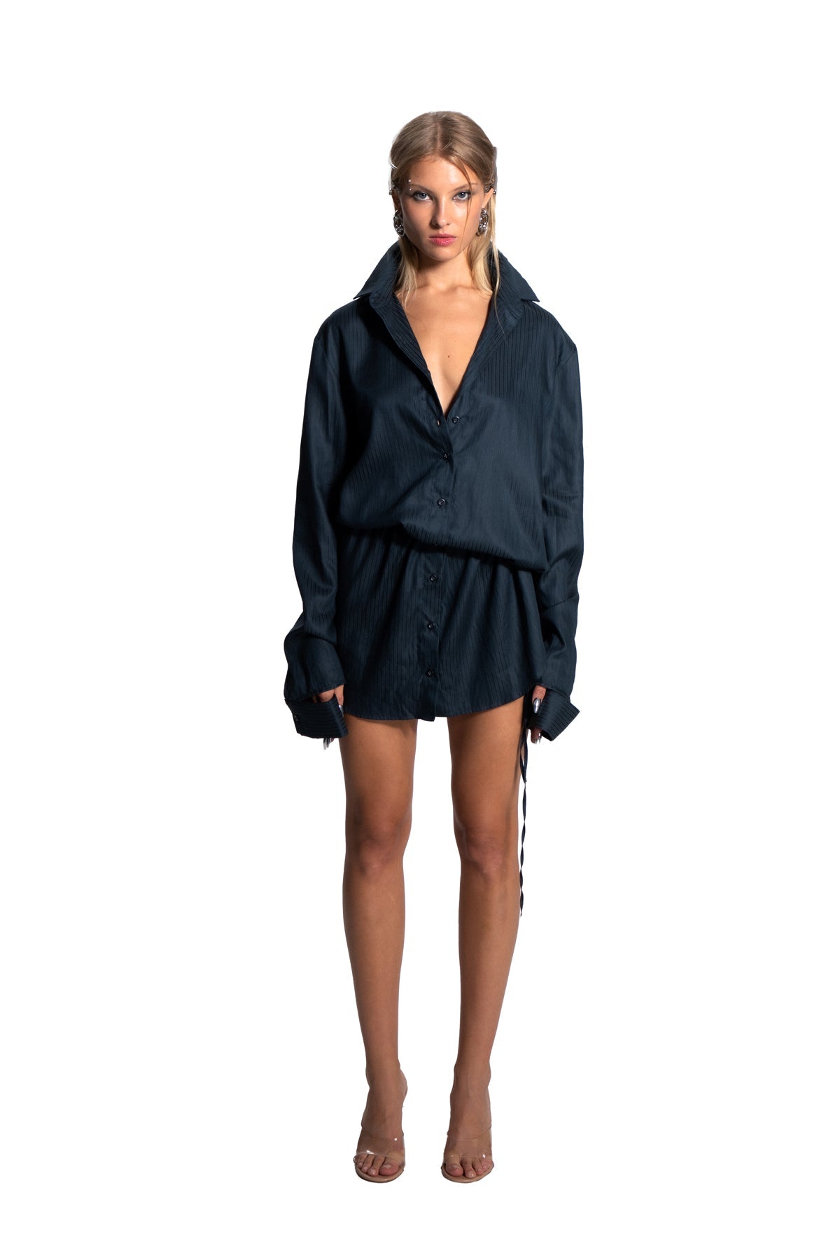 Death Is Easy-Shirt Dress-Elbise-1-Milagron.com