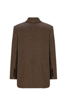 Death Is Easy-Taupe Brown Oversize Men’s Blazer-Blazer Ceket-5-Milagron.com