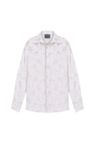 Death Is Easy-Textured Relaxed Shirt-Gömlek-3-Milagron.com