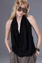 Death Is Easy-Two Way Wrapped Top-Top-1-Milagron.com