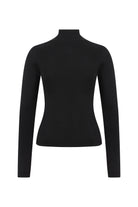 Declara-Blooming Crest Turtleneck-Kazak & Triko-2-Milagron.com