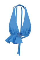 Declara-Blue Water Lily Top-Top-5-Milagron.com