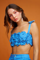 Declara-Buttercup Floral Top-Top-4-Milagron.com