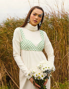 Declara-Checkered Bra Top-3-Milagron.com