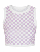 Declara-Checkered Top-1-Milagron.com