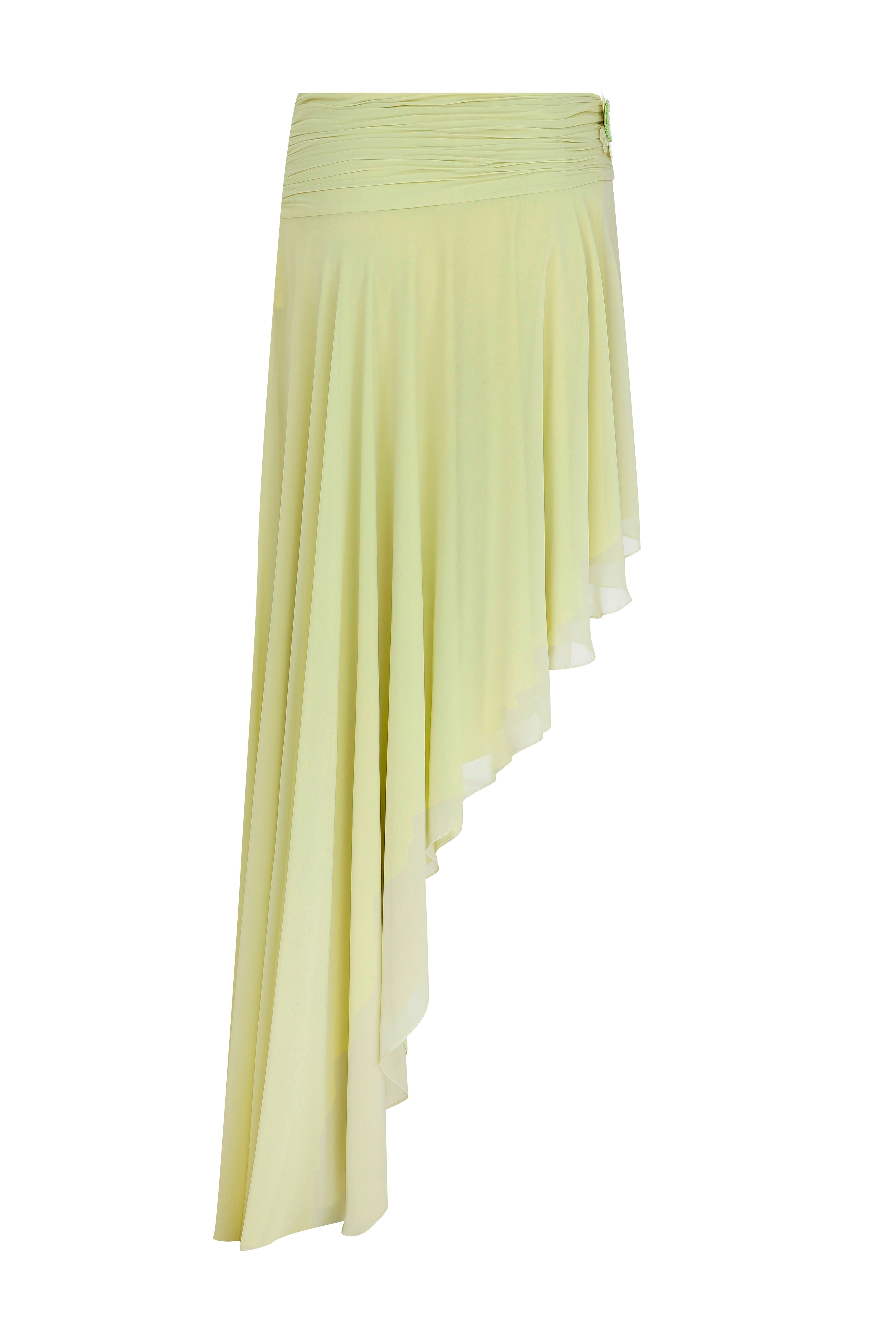 Declara-Chloranthus Floral Skirt-5-Milagron.com