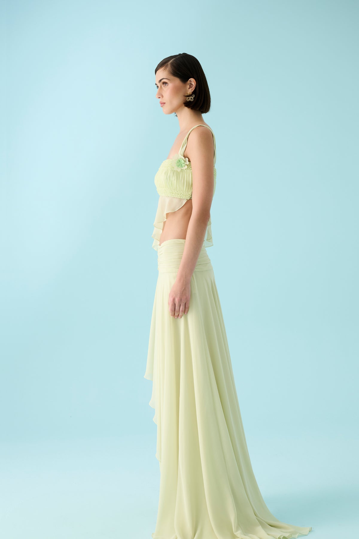 Declara-Chloranthus Floral Top-3-Milagron.com