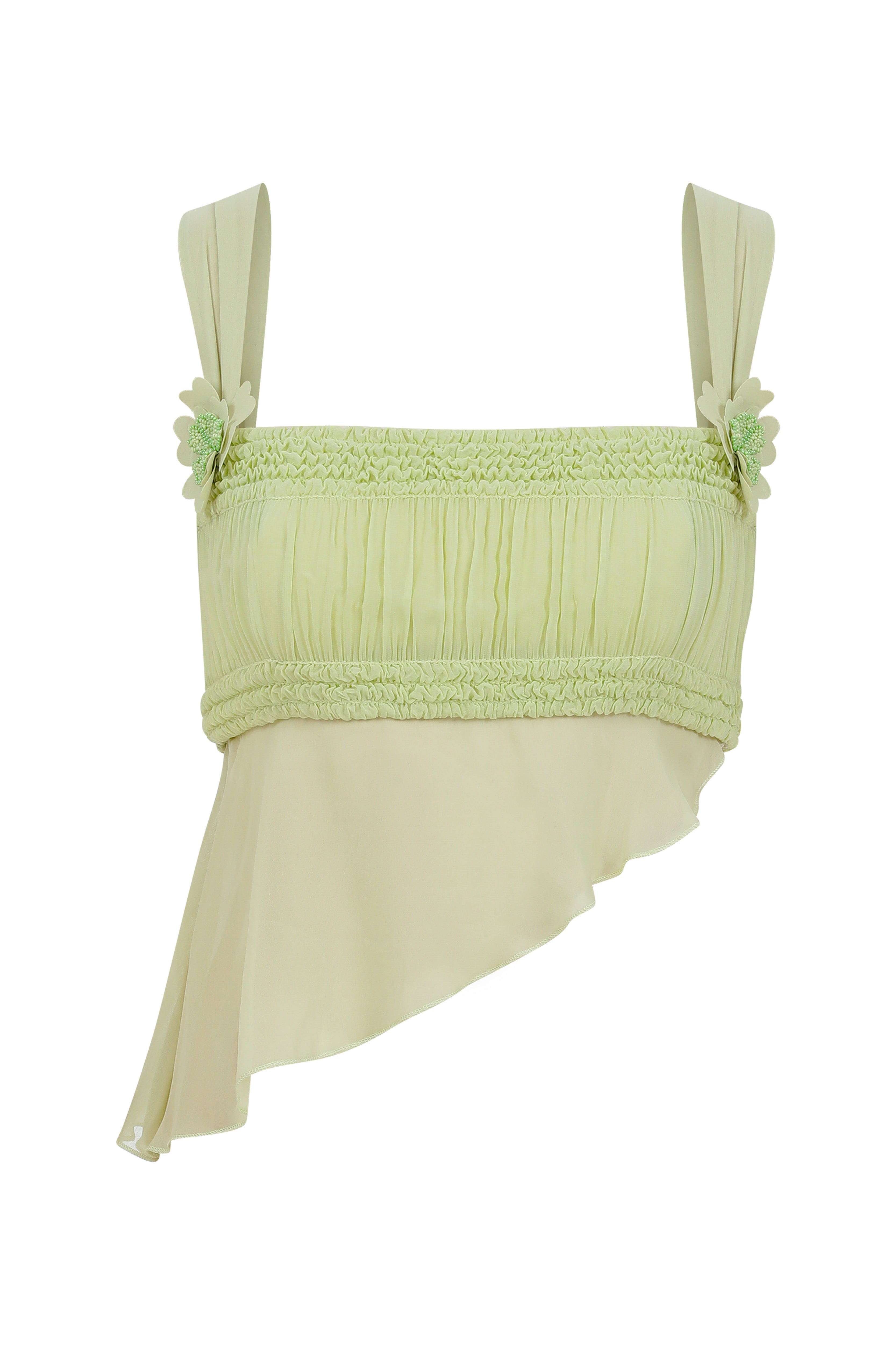 Declara-Chloranthus Floral Top-6-Milagron.com