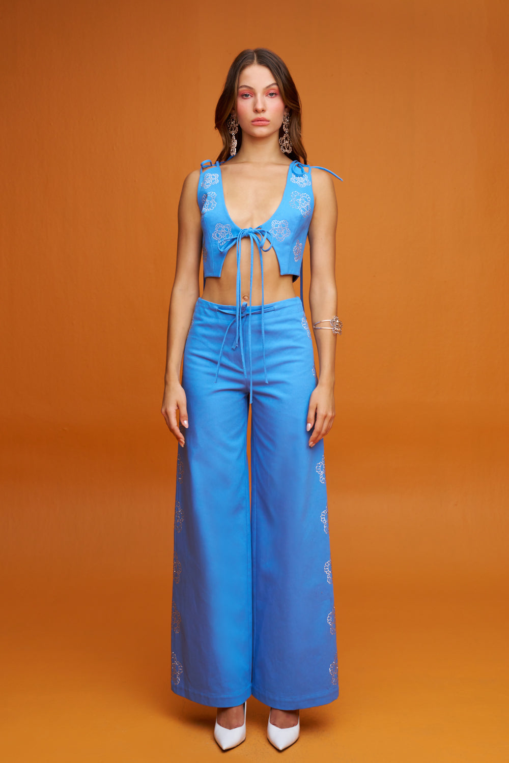 Declara-Chrysanthemum Pant-Pantolon-1-Milagron.com