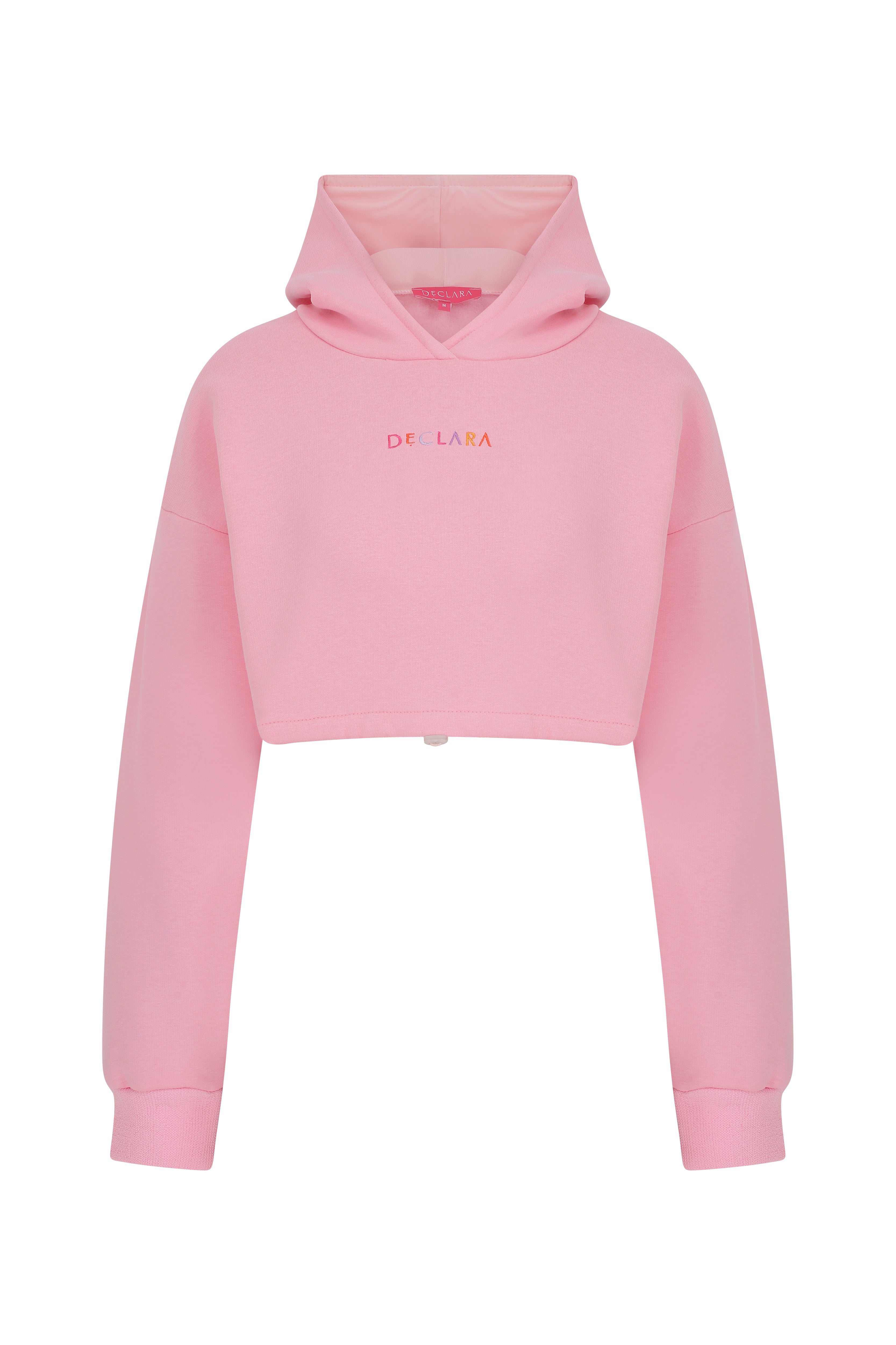 Declara-Cozy Pink Crop-1-Milagron.com