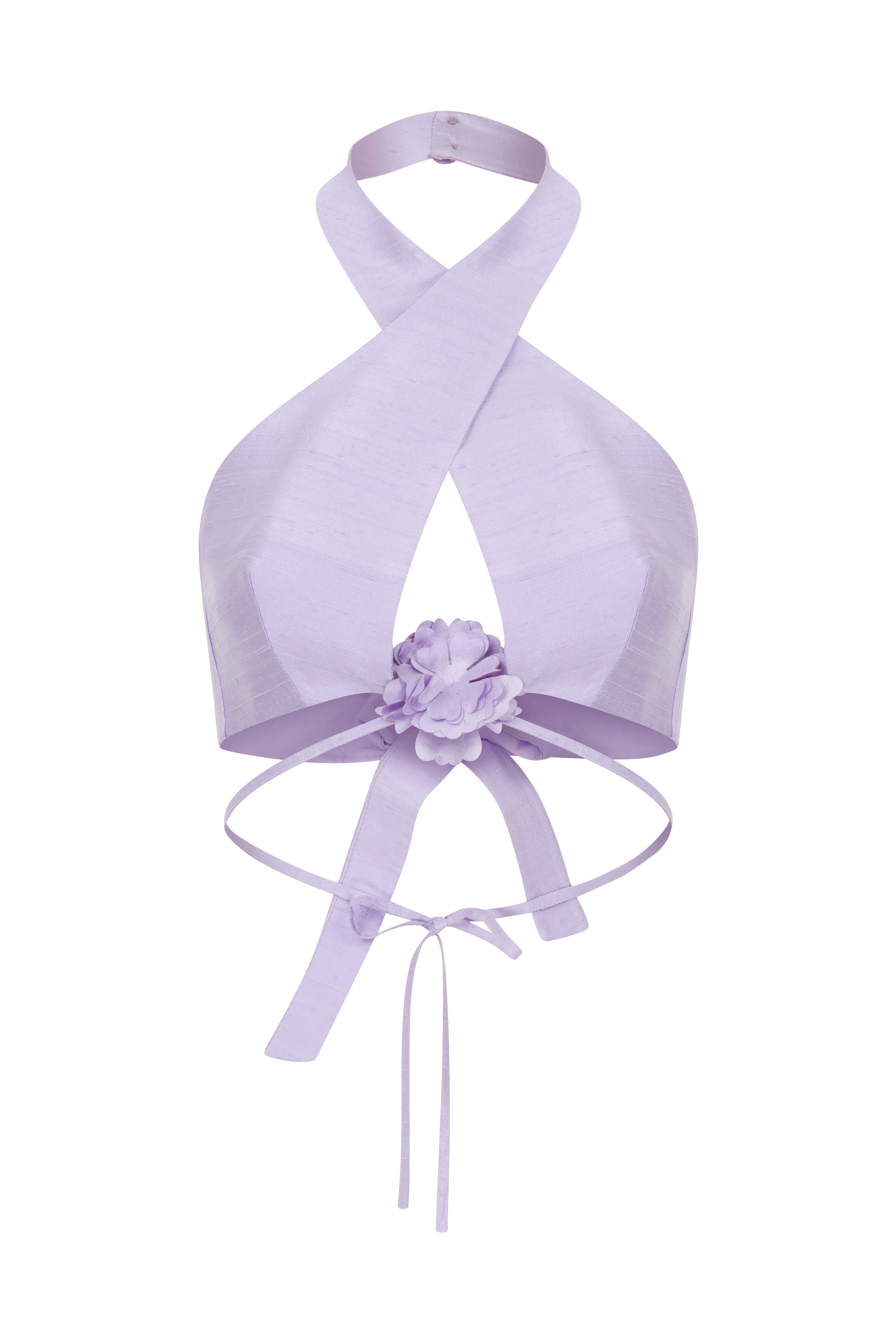 Declara-Dahlia Floral Top-Top-4-Milagron.com