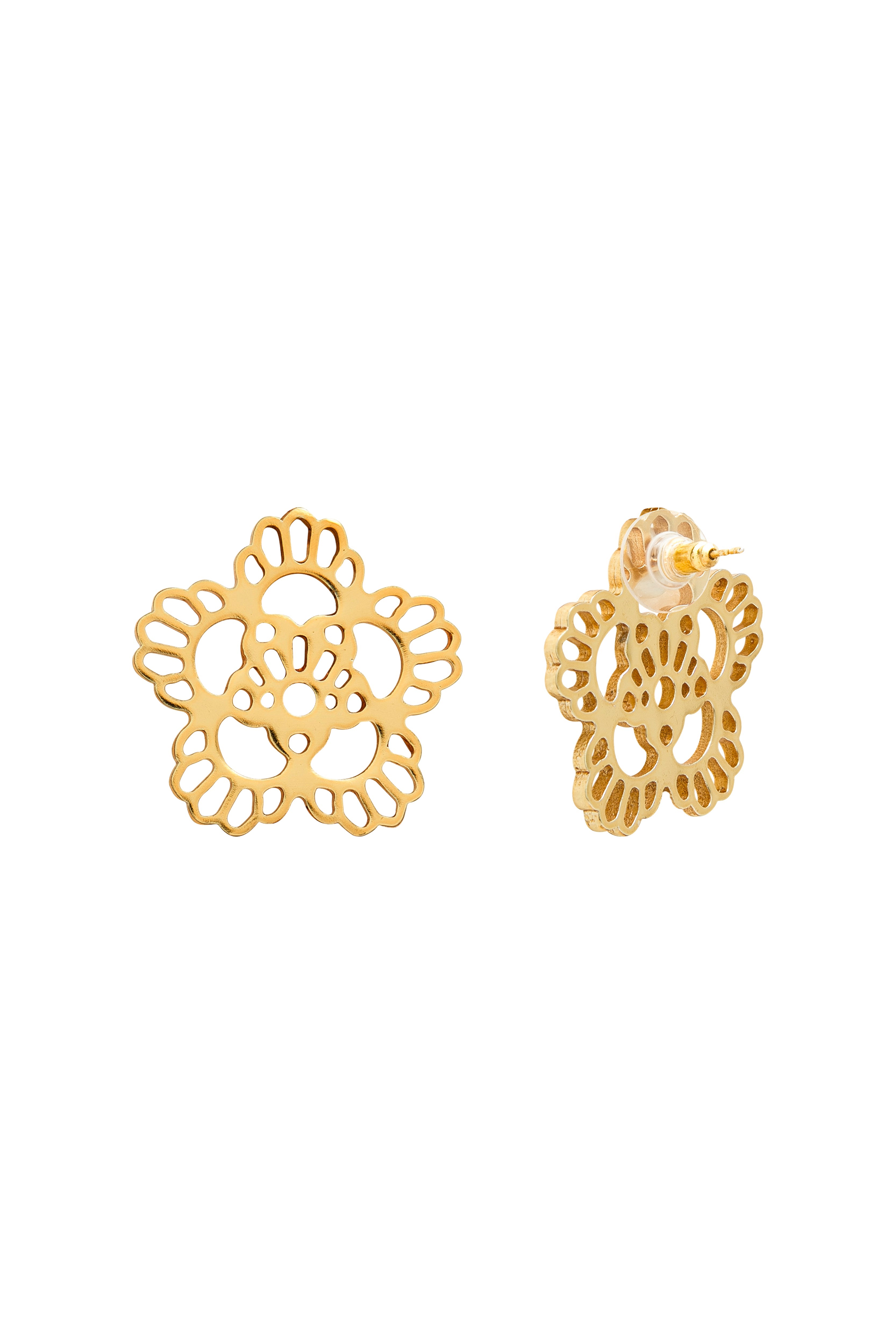 Declara-Floral Iconic Earrings-Aksesuar-2-Milagron.com
