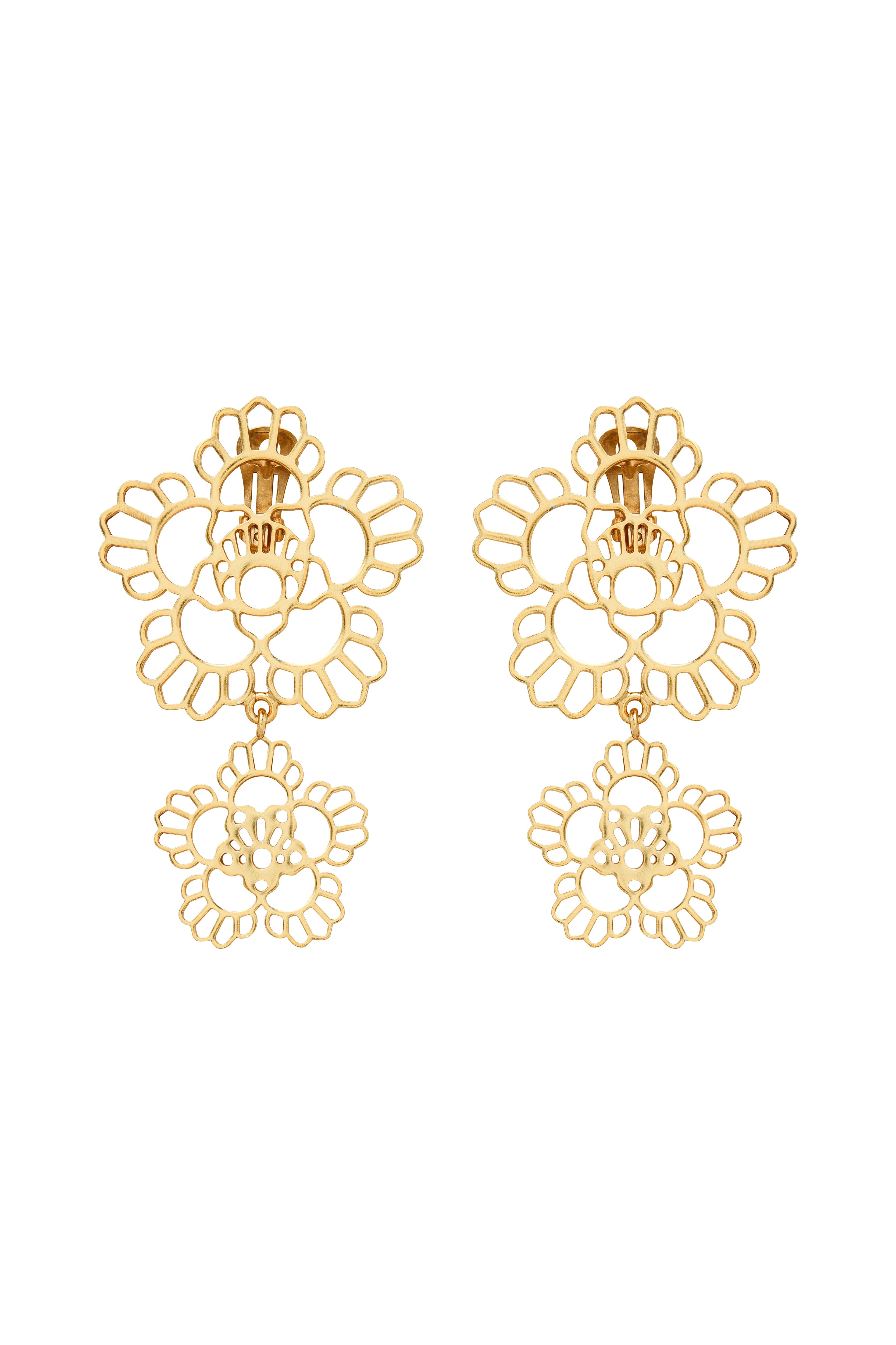 Declara-Flower Iconic Earrings-Aksesuar-1-Milagron.com