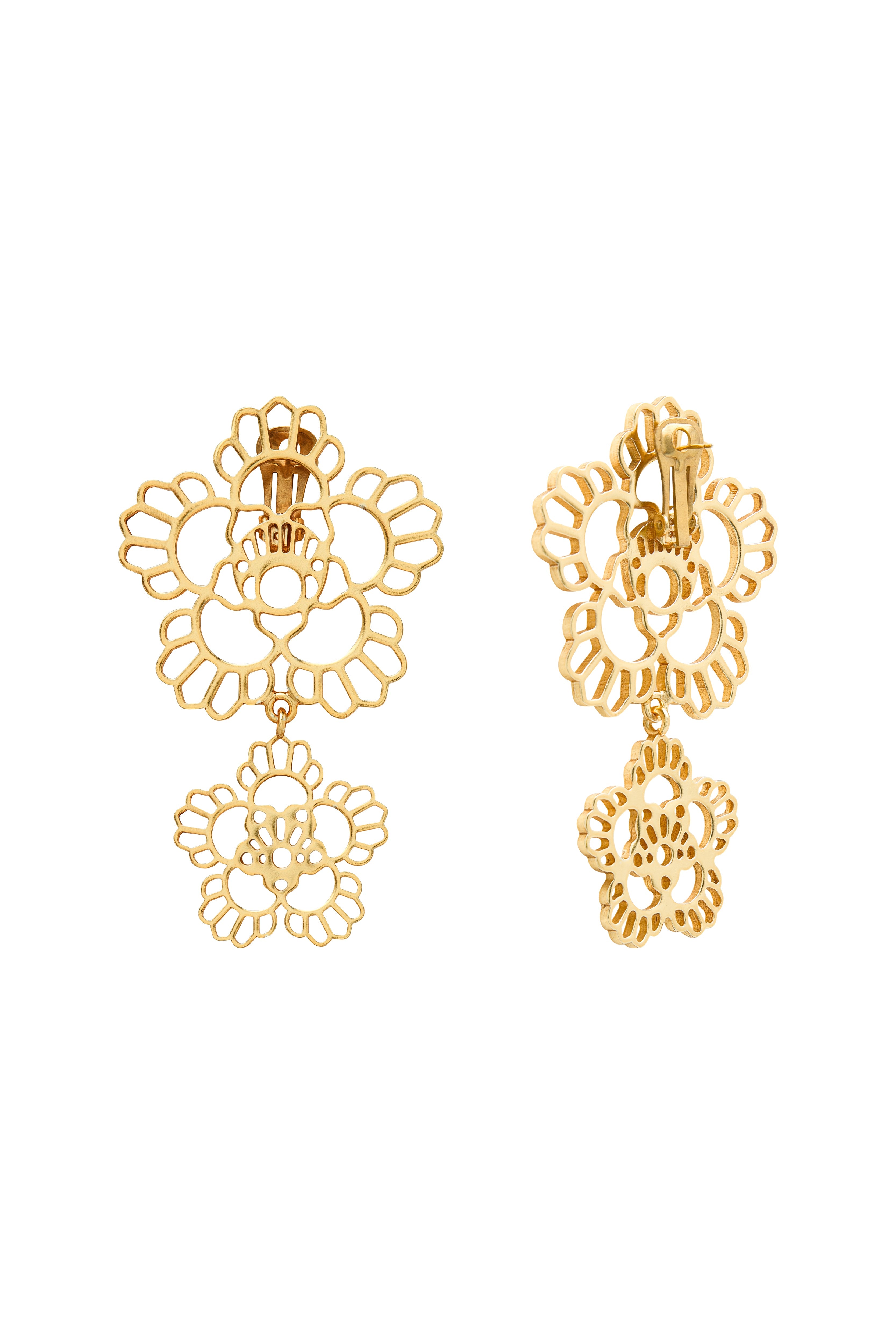Declara-Flower Iconic Earrings-Aksesuar-2-Milagron.com