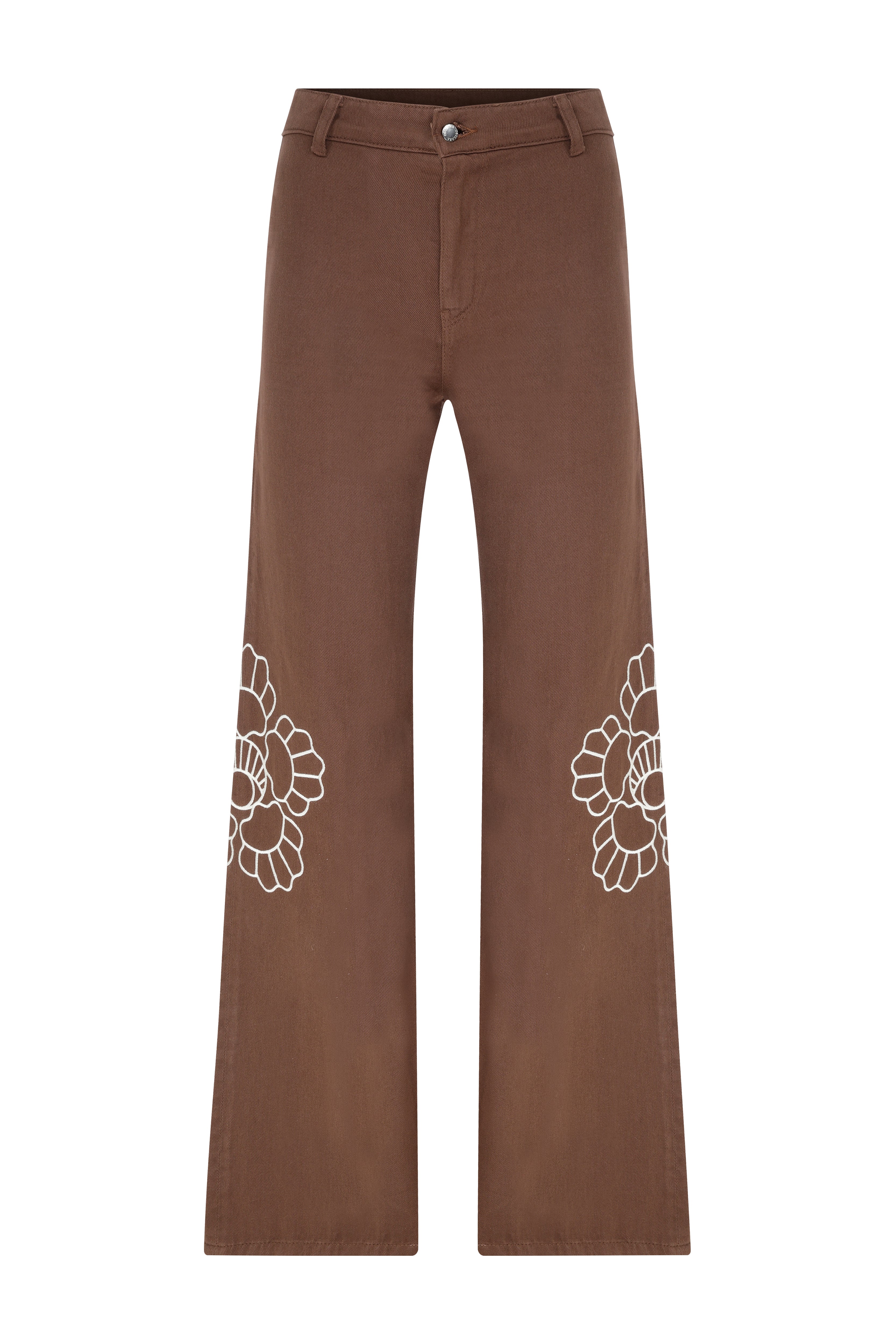 Declara-Iconic Emblem Toffee Jeans-Pantolon-3-Milagron.com