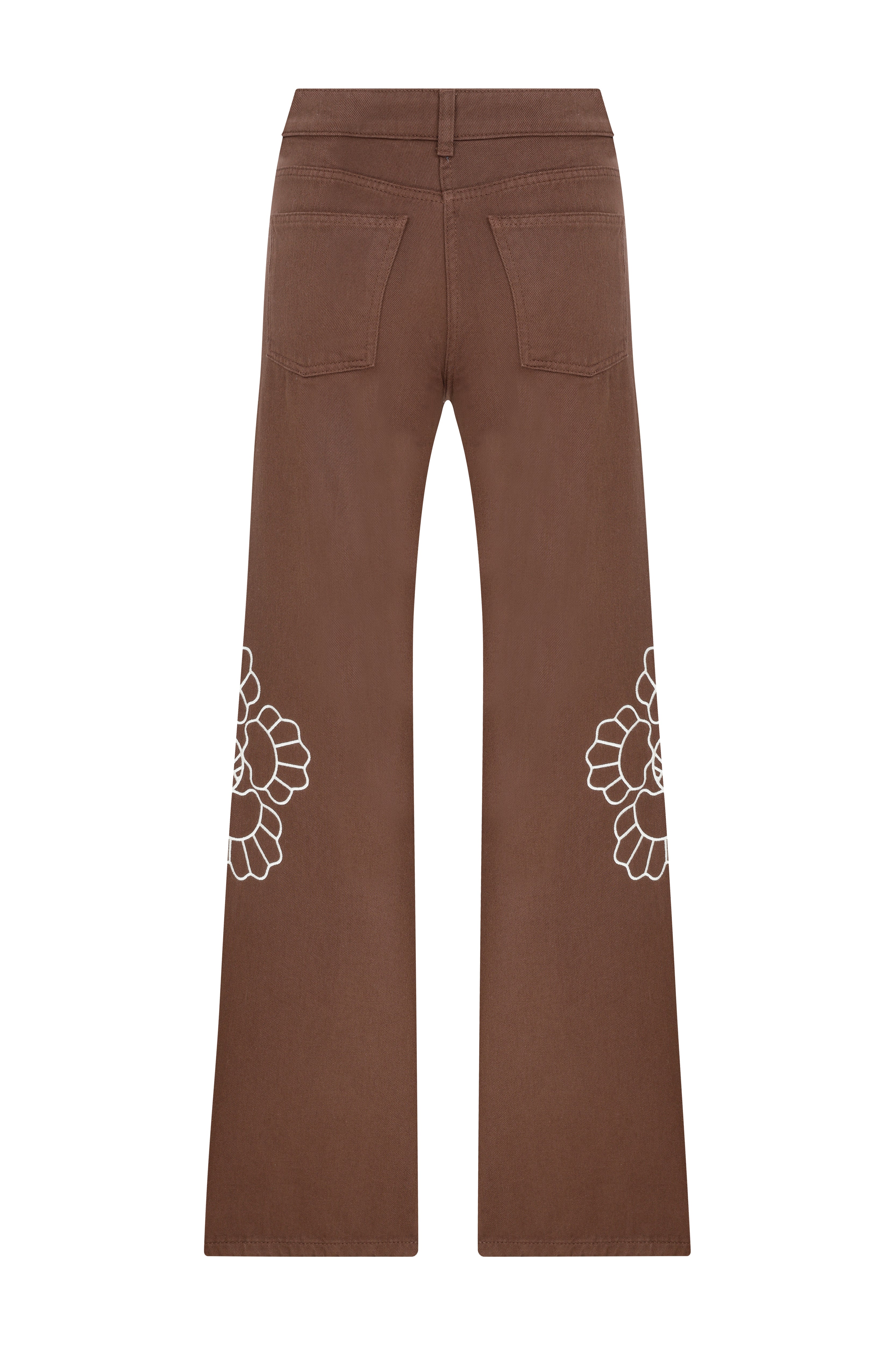 Declara-Iconic Emblem Toffee Jeans-Pantolon-4-Milagron.com