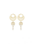 Declara-Iconic Pearly Earrings-2-Milagron.com