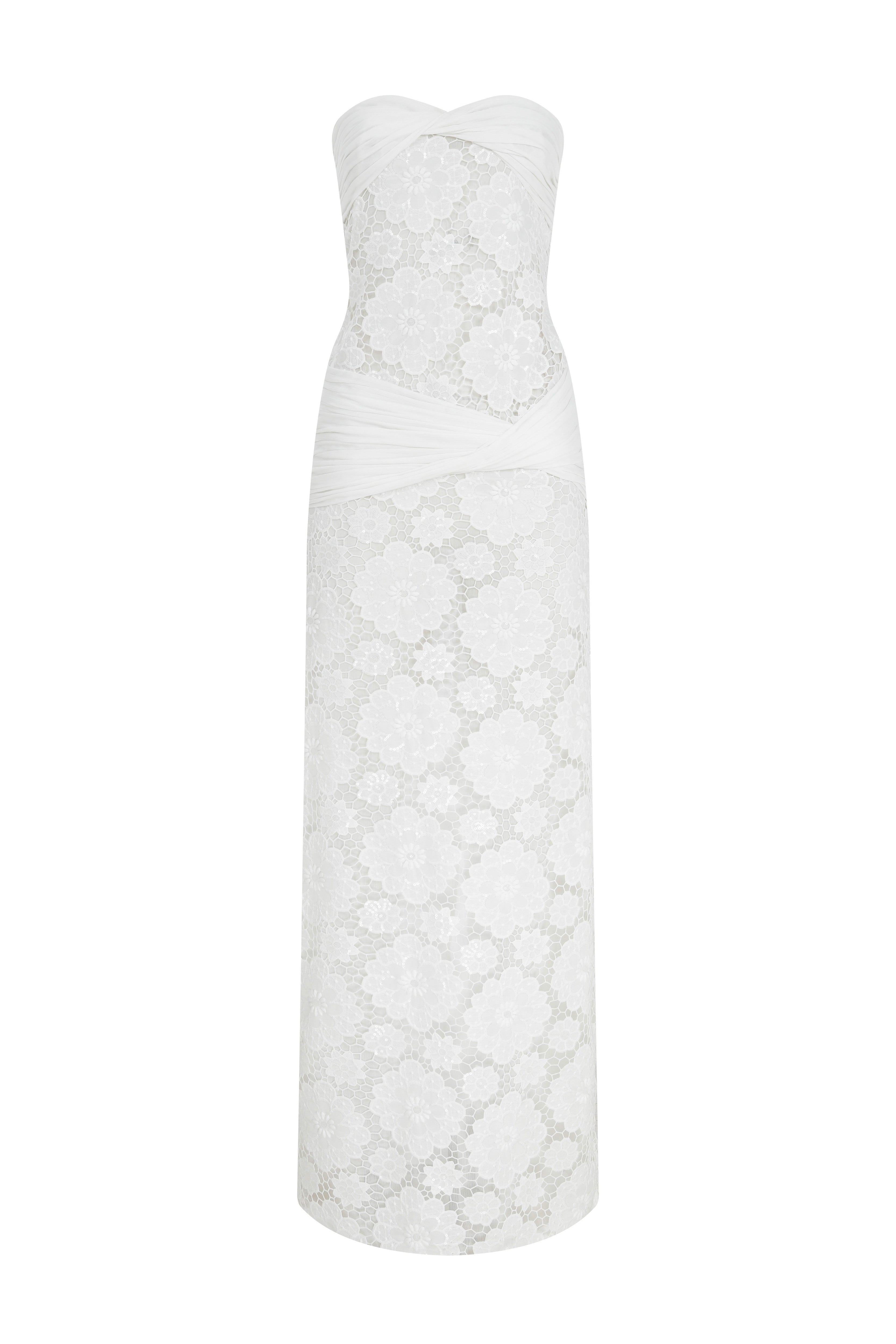 Declara-Ivory Blossom Dress-5-Milagron.com