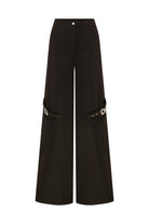 Declara-Leather Belt Detailed Pant-Pantolon-2-Milagron.com