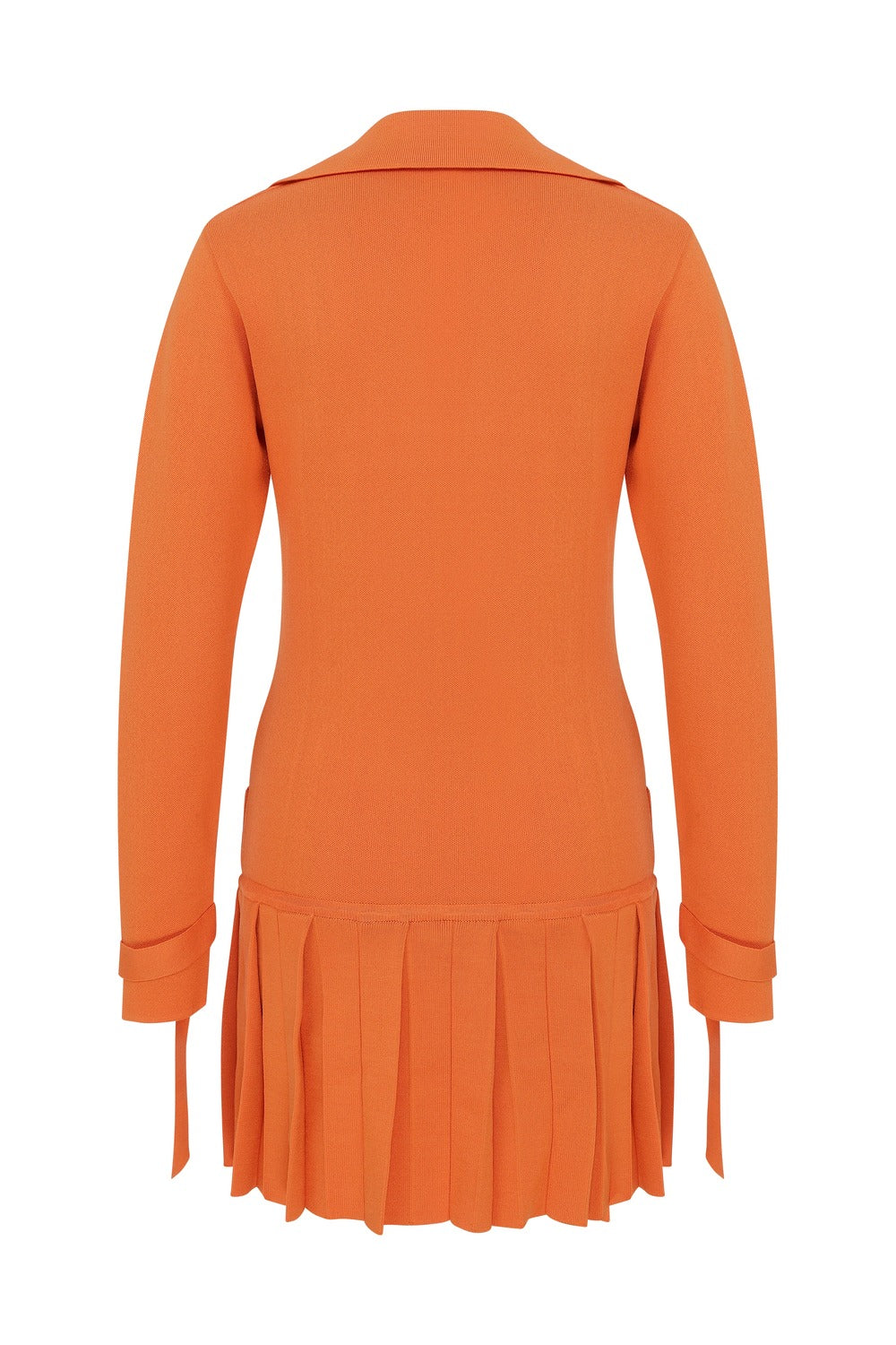 Declara-Mandarin Elegance Knit Dress-Elbise-4-Milagron.com