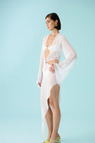 Declara-Moon Flower Cover Up-Elbise-2-Milagron.com