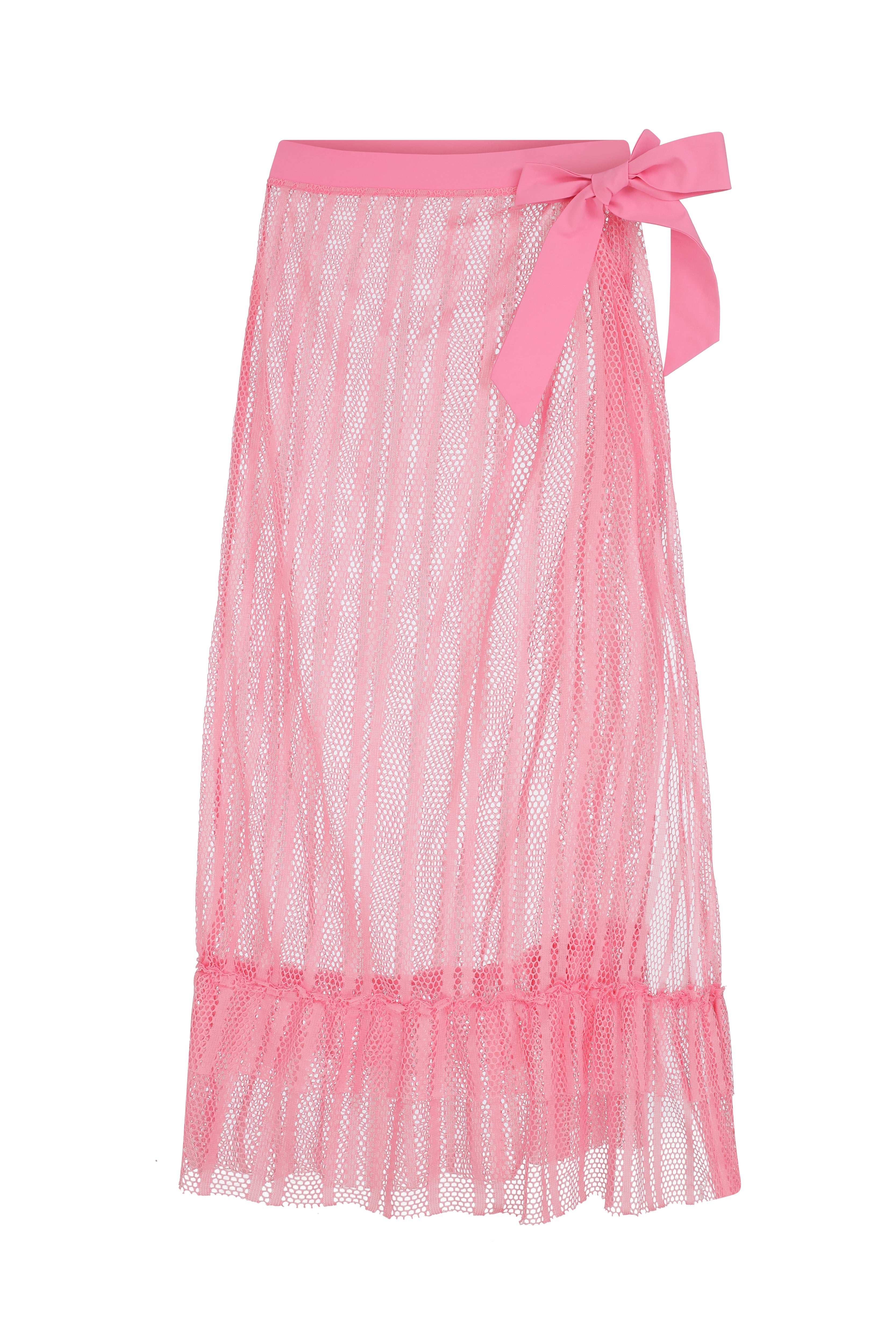 Declara-Pink Filet Skirt-1-Milagron.com