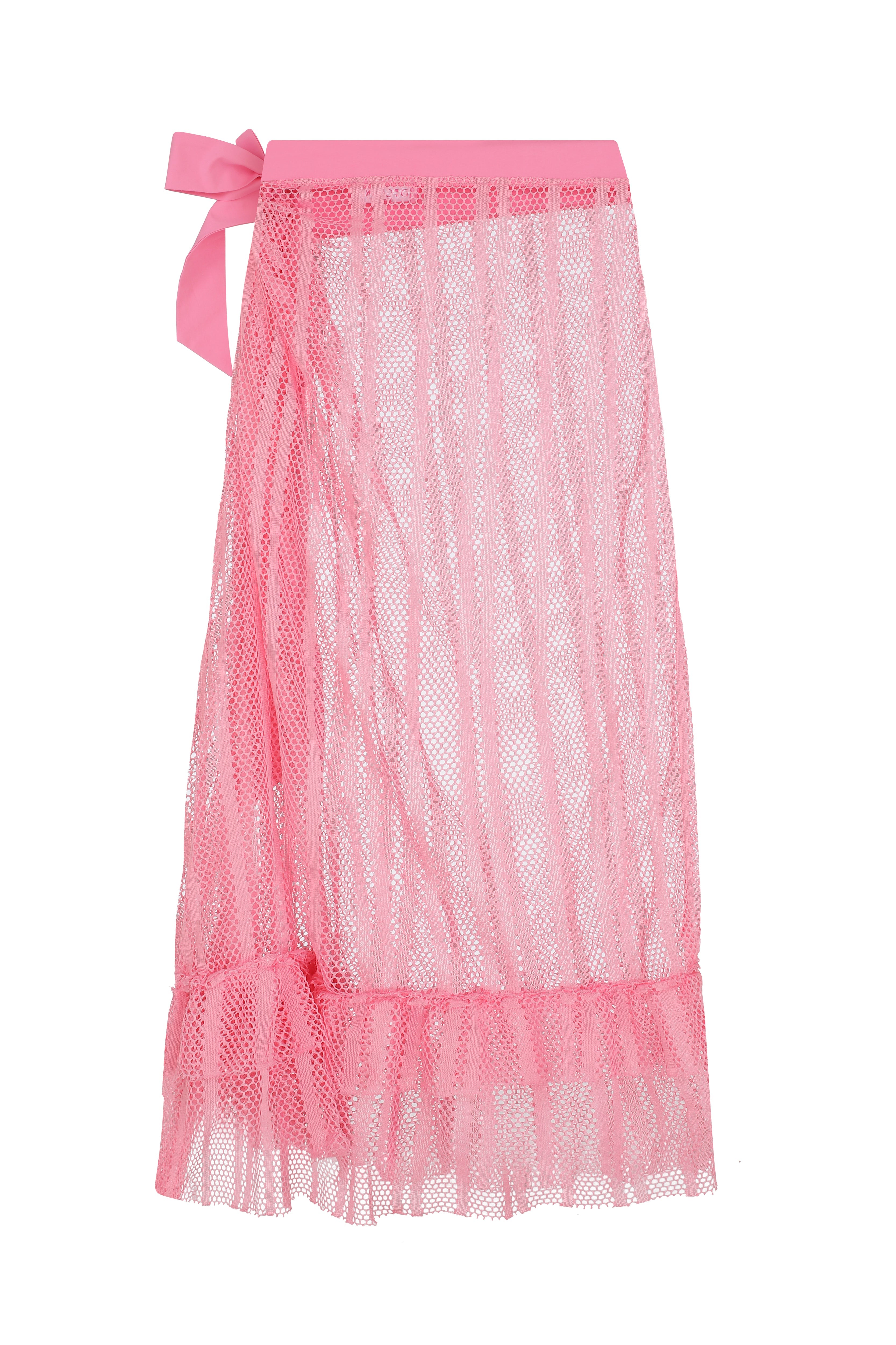 Declara-Pink Filet Skirt-2-Milagron.com