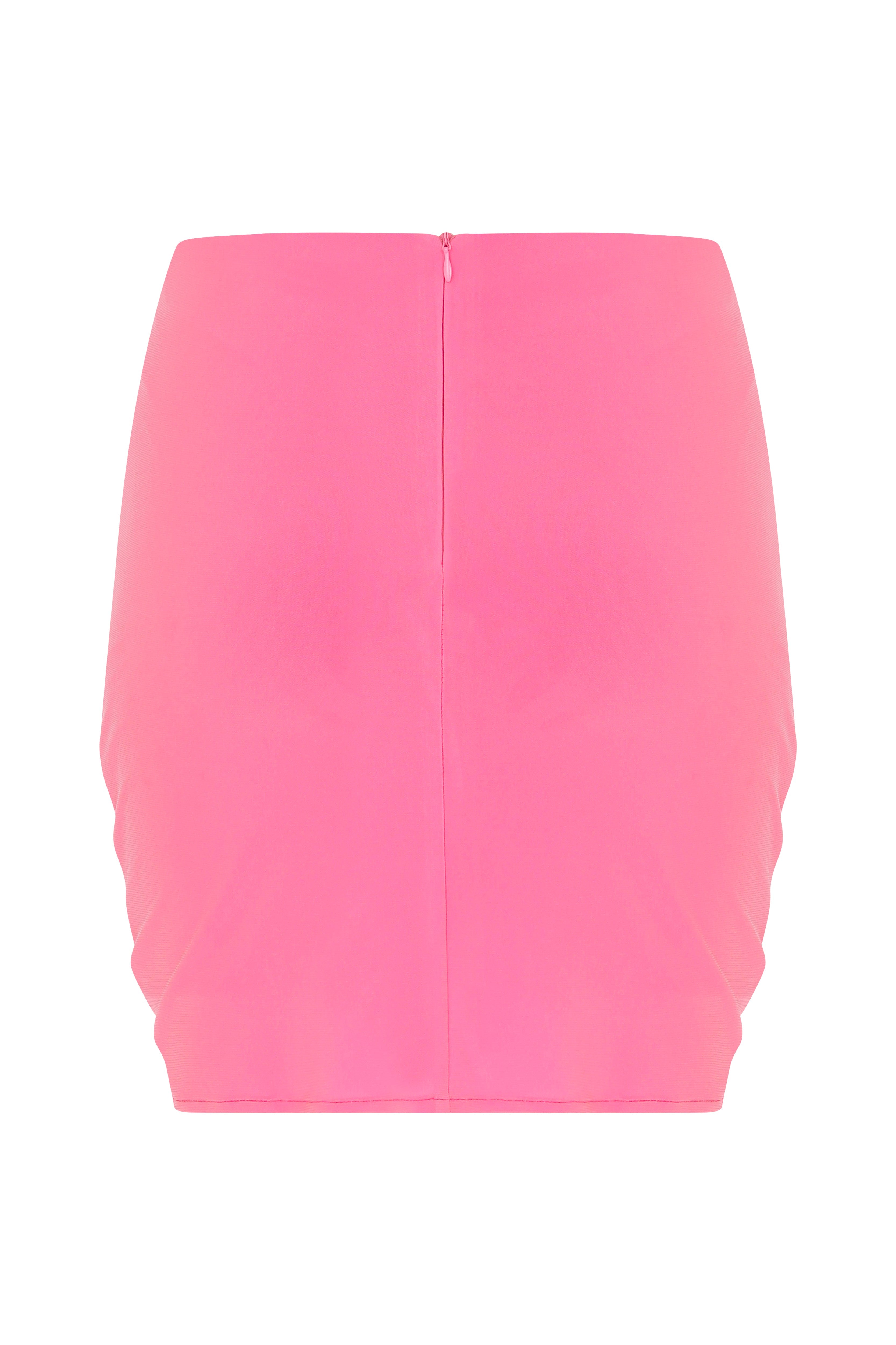 Declara-Pink Mini Skirt-2-Milagron.com