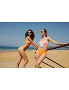 Declara-Pink Orange Swimsuit-Bikini & Mayo-2-Milagron.com