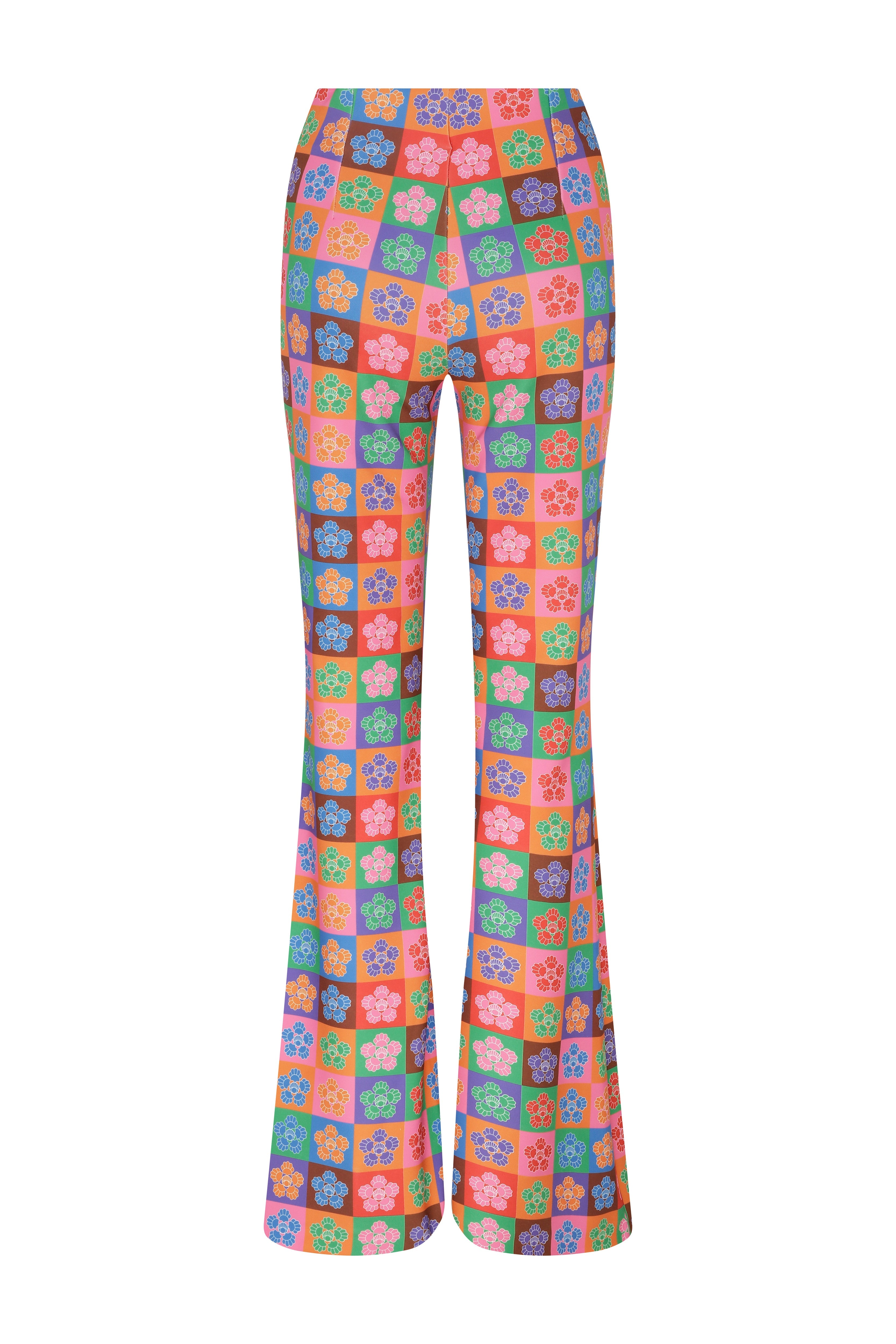 Declara-Polychrome Icon Flare Pants-Pantolon-5-Milagron.com