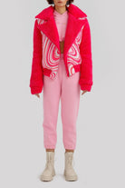 Declara-Psychedelic Fushsia Bomber Jacket-Ceket-1-Milagron.com