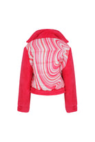 Declara-Psychedelic Fushsia Bomber Jacket-Ceket-3-Milagron.com