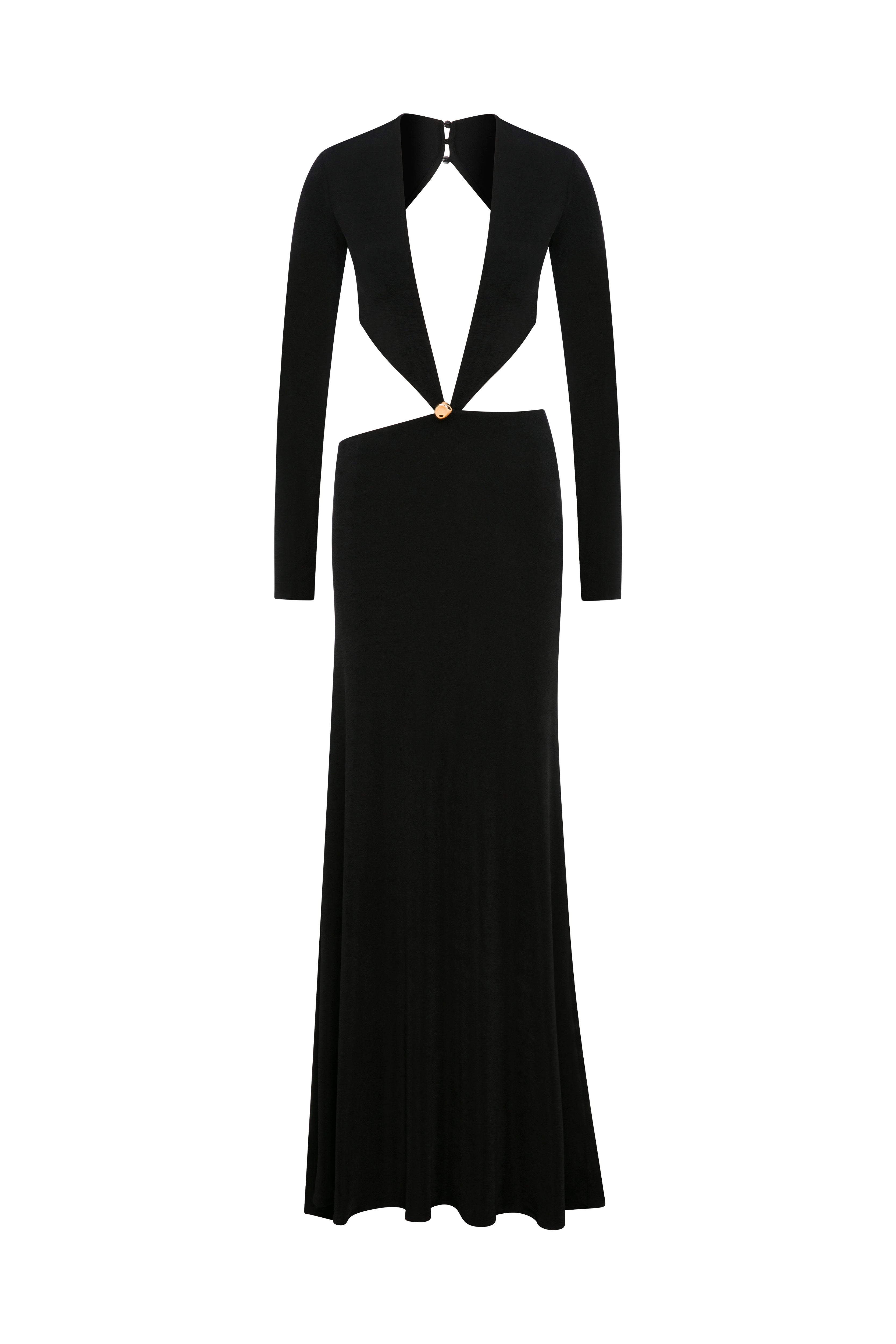 Declara-Raven Dress-Elbise-2-Milagron.com