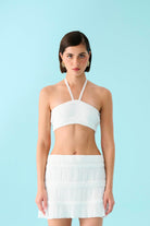 Declara-Sage Floral Top-1-Milagron.com