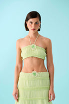 Declara-Sage Floral Top-5-Milagron.com