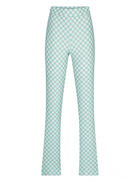 Declara-Sparkle Checkered Pant-2-Milagron.com